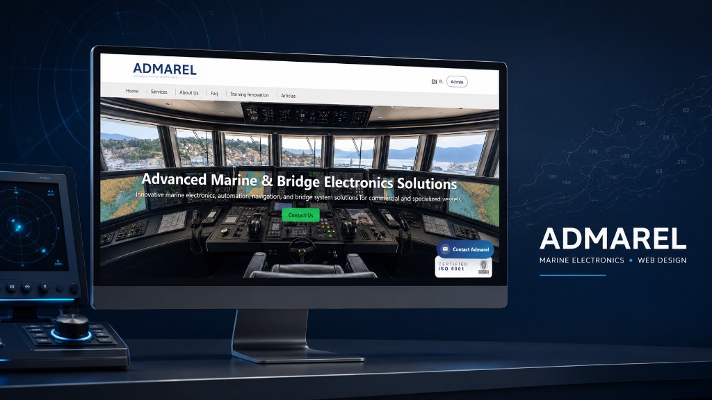 Admarel.gr | Marine Electronics | Δυναμική Ιστοσελίδα