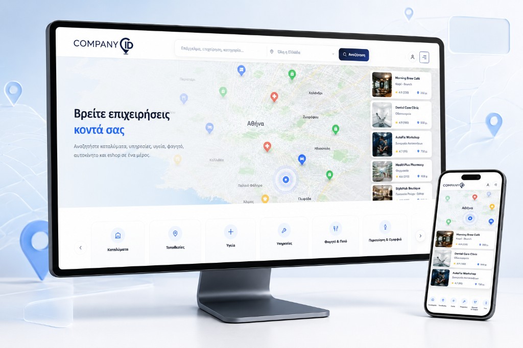 Company ID | Επαγγελματικός Οδηγός | Δυναμική Πλατφόρμα
