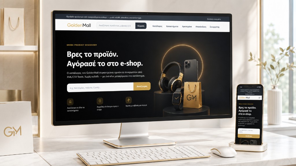 GoldenMall | Κατάλογος Προϊόντων | Δυναμική Πλατφόρμα