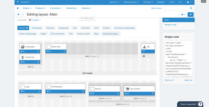 Κατασκευή eshop με CScart